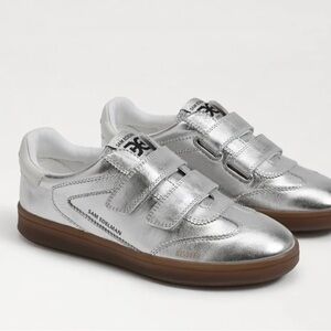 Sam Edelman Shiny Silver Casual Shoes